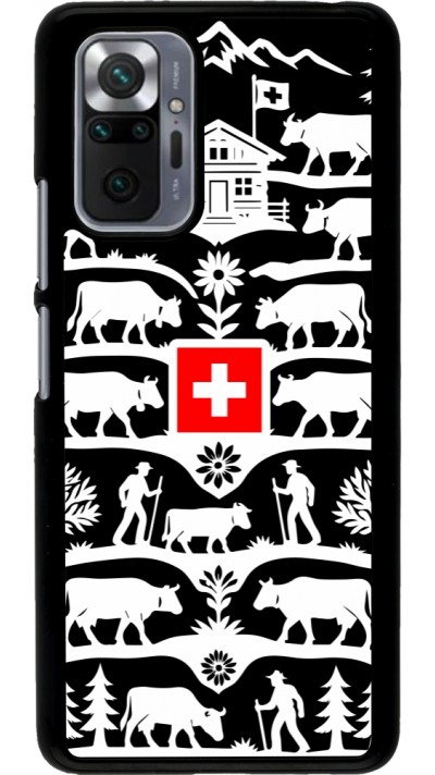Coque Xiaomi Redmi Note 10 Pro - Poya Suisse 3 noir