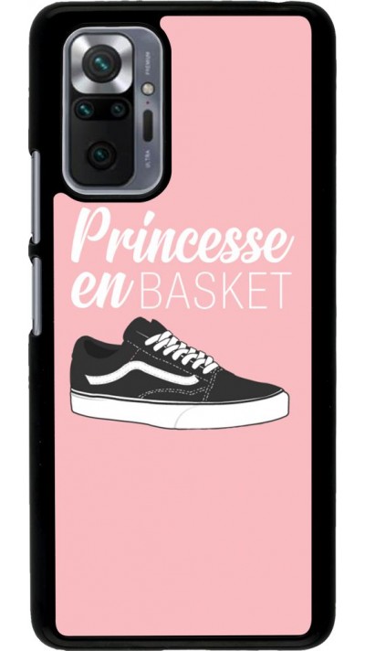 Coque Xiaomi Redmi Note 10 Pro - princesse en basket