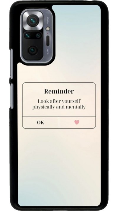 Coque Xiaomi Redmi Note 10 Pro - Reminder Look after yourself