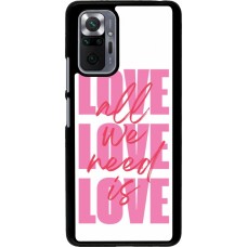 Xiaomi Redmi Note 10 Pro Case Hülle - Saint Valentines Day 26 Love all we need is