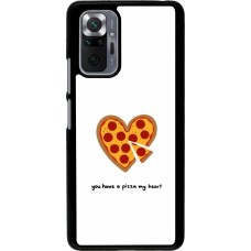 Xiaomi Redmi Note 10 Pro Case Hülle - Saint Valentines Day 26 You have my pizza heart