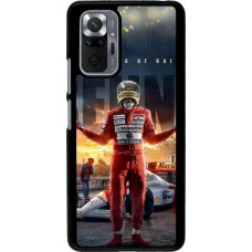 Xiaomi Redmi Note 10 Pro Case Hülle - Senna The King of Rain