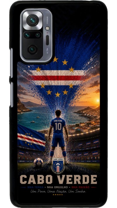 Xiaomi Redmi Note 10 Pro Case Hülle - Fussball Kap Verde splash 2026