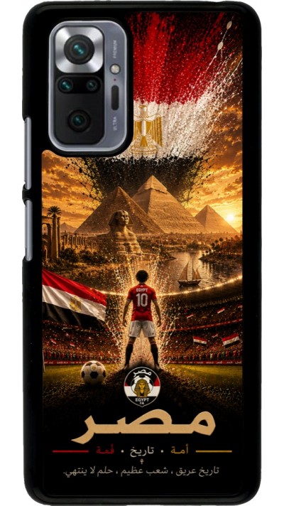 Xiaomi Redmi Note 10 Pro Case Hülle - Fussball Ägypten splash 2026