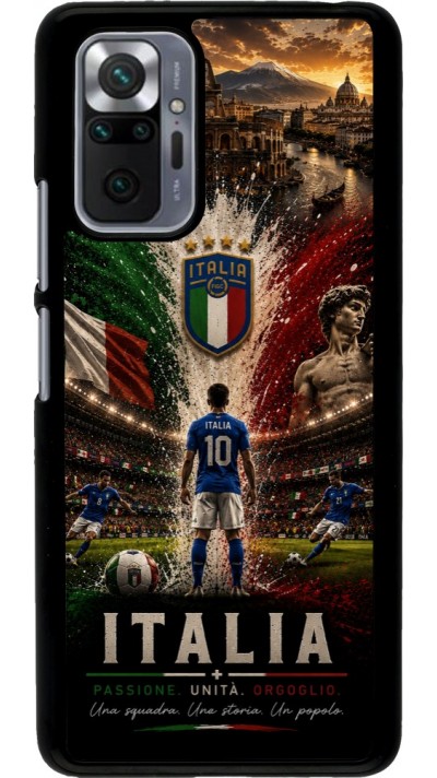 Xiaomi Redmi Note 10 Pro Case Hülle - Fussball Italien splash 2026