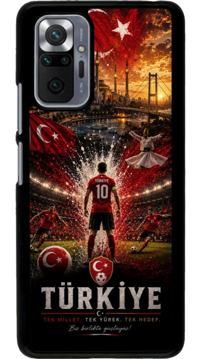 Xiaomi Redmi Note 10 Pro Case Hülle - Fussball Türkei splash 2026