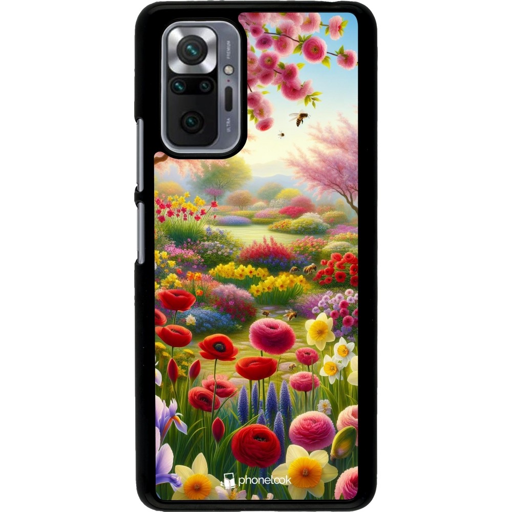 Xiaomi Redmi Note 10 Pro Case Hülle - Frühling 25 Strauß Frühling
