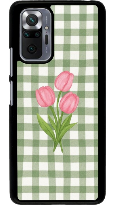 Xiaomi Redmi Note 10 Pro Case Hülle - Green vichy tulips Spring 2026