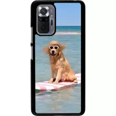 Coque Xiaomi Redmi Note 10 Pro - Summer Dog on Paddle