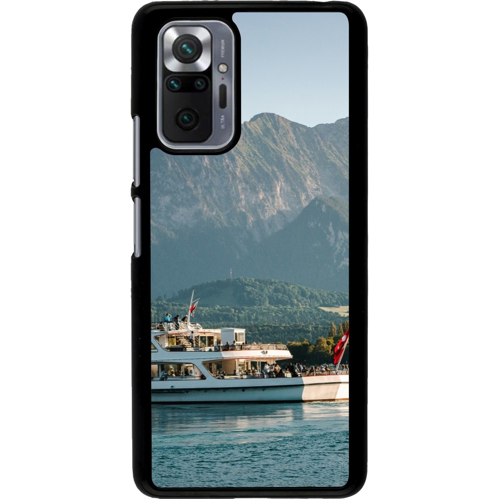 Xiaomi Redmi Note 10 Pro Case Hülle -  Nationalfeiertag Schweiz Bateau Leman