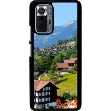 Xiaomi Redmi Note 10 Pro Case Hülle -  Nationalfeiertag Schweiz Landschaft