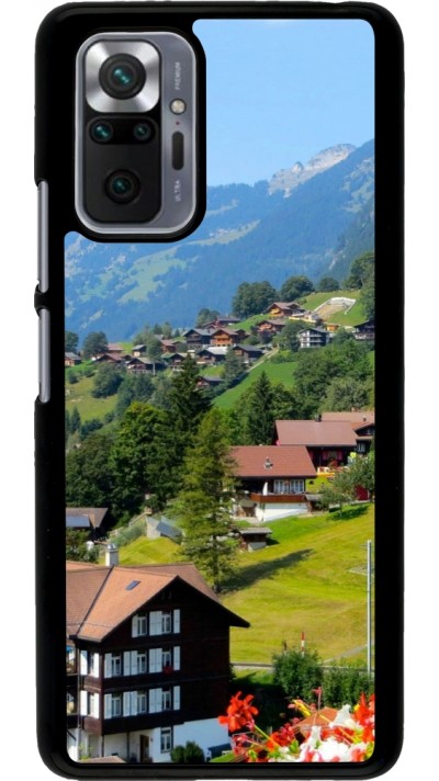 Xiaomi Redmi Note 10 Pro Case Hülle -  Nationalfeiertag Schweiz Landschaft