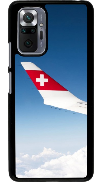 Xiaomi Redmi Note 10 Pro Case Hülle -  Schweizer Nationalfeiertag Sky Swiss Flag