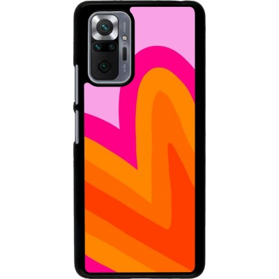 Coque Xiaomi Redmi Note 10 Pro - Valentine 2024 heart gradient
