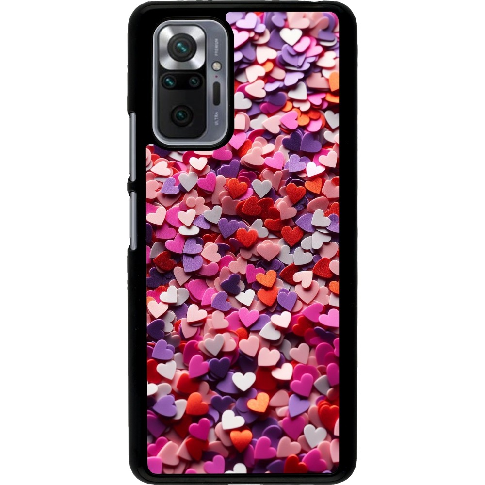 Xiaomi Redmi Note 10 Pro Case Hülle - Valentin 2025 Konfetti
