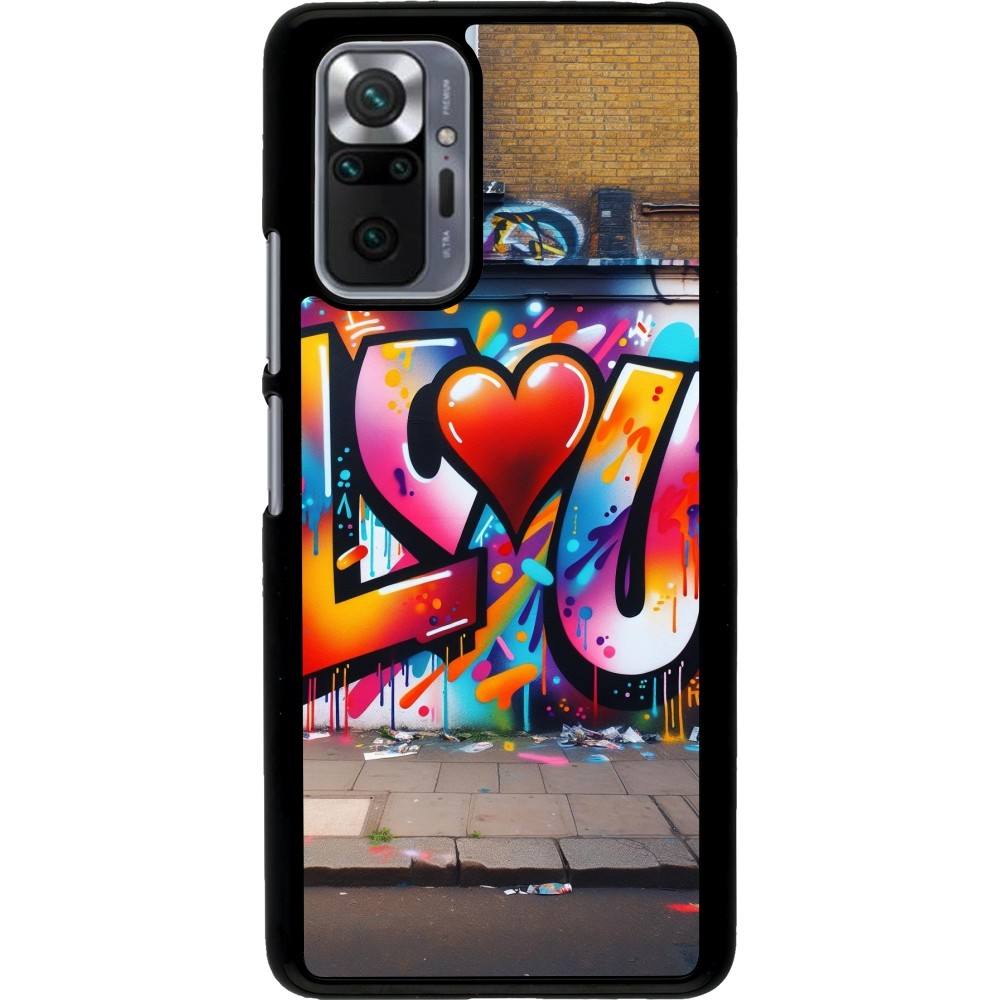 Coque Xiaomi Redmi Note 10 Pro - Valentine 2025 Love U Tag