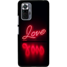 Xiaomi Redmi Note 10 Pro Case Hülle - Valentine 2025 Neon Liebe