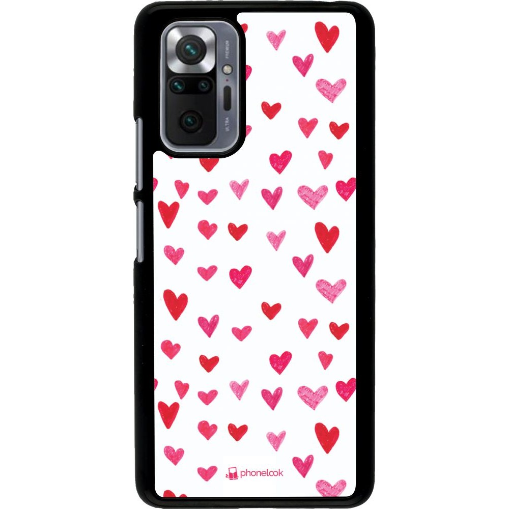 Coque Xiaomi Redmi Note 10 Pro - Valentine 2022 Many pink hearts