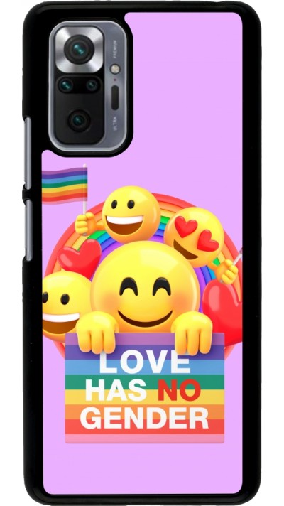 Coque Xiaomi Redmi Note 10 Pro - Valentine 2023 love has no gender