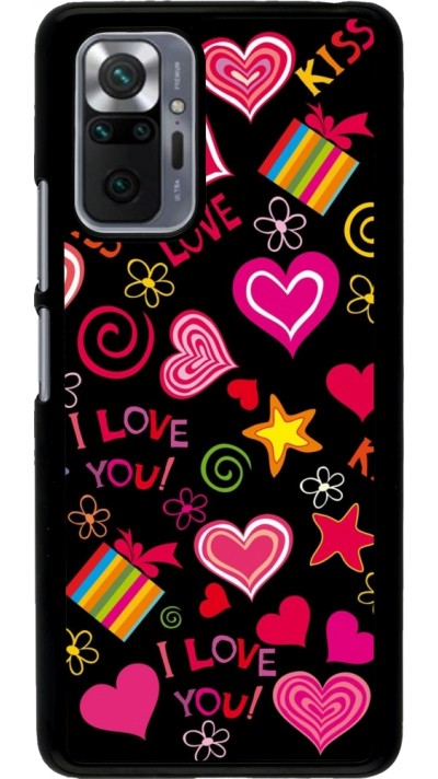 Coque Xiaomi Redmi Note 10 Pro - Valentine 2023 love symbols