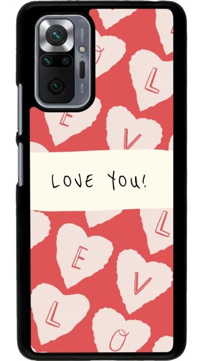 Coque Xiaomi Redmi Note 10 Pro - Valentine 2023 love you note