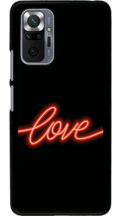 Coque Xiaomi Redmi Note 10 Pro - Valentine 2023 neon love