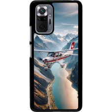 Xiaomi Redmi Note 10 Pro Case Hülle - Schweizer Alpenflug