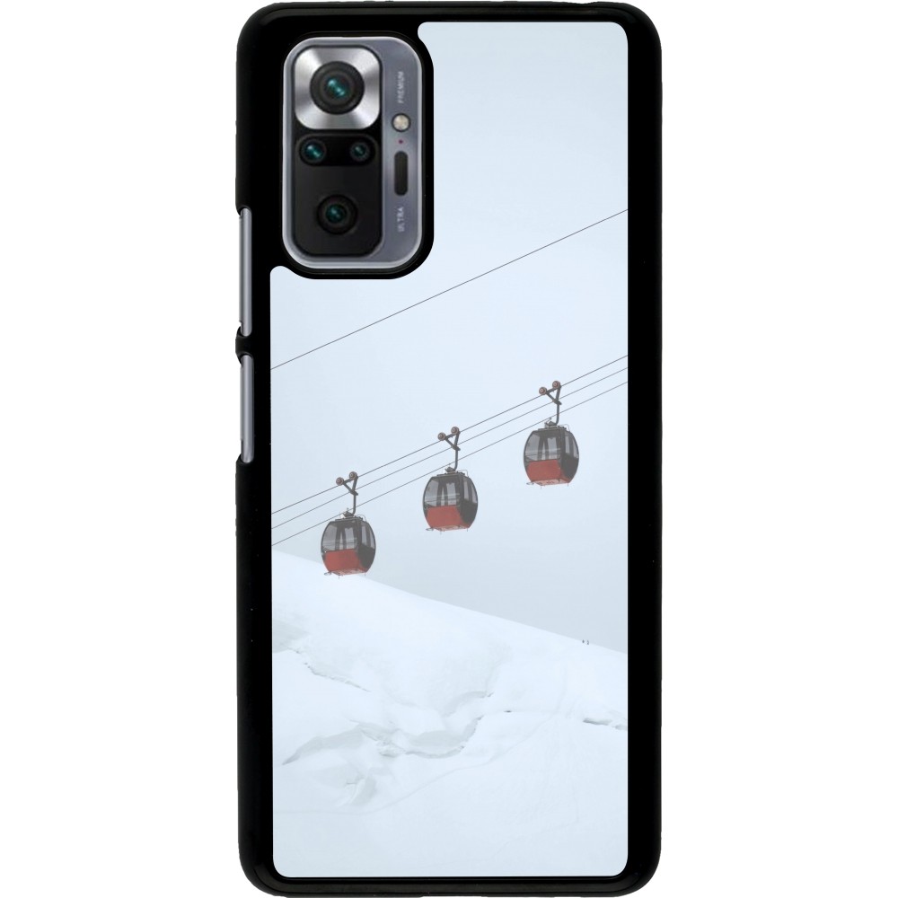 Xiaomi Redmi Note 10 Pro Case Hülle - Winter 22 ski lift