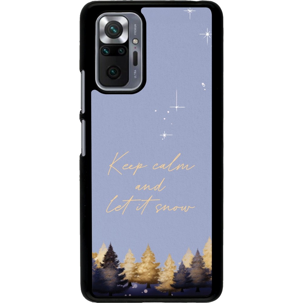 Coque Xiaomi Redmi Note 10 Pro - Winter 25 Winter illustration of trees