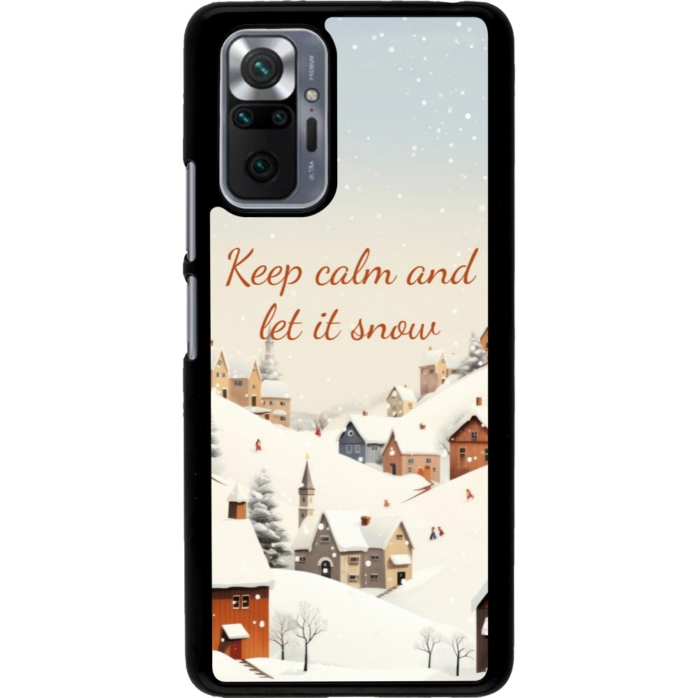 Coque Xiaomi Redmi Note 10 Pro - Winter 25 Winter Keep calm and let it snow