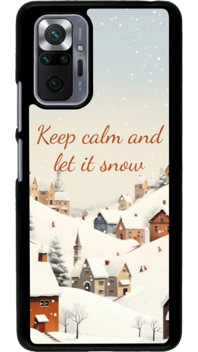 Coque Xiaomi Redmi Note 10 Pro - Winter 25 Winter Keep calm and let it snow