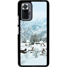 Coque Xiaomi Redmi Note 10 Pro - Winter 25 Winter snowy landscape
