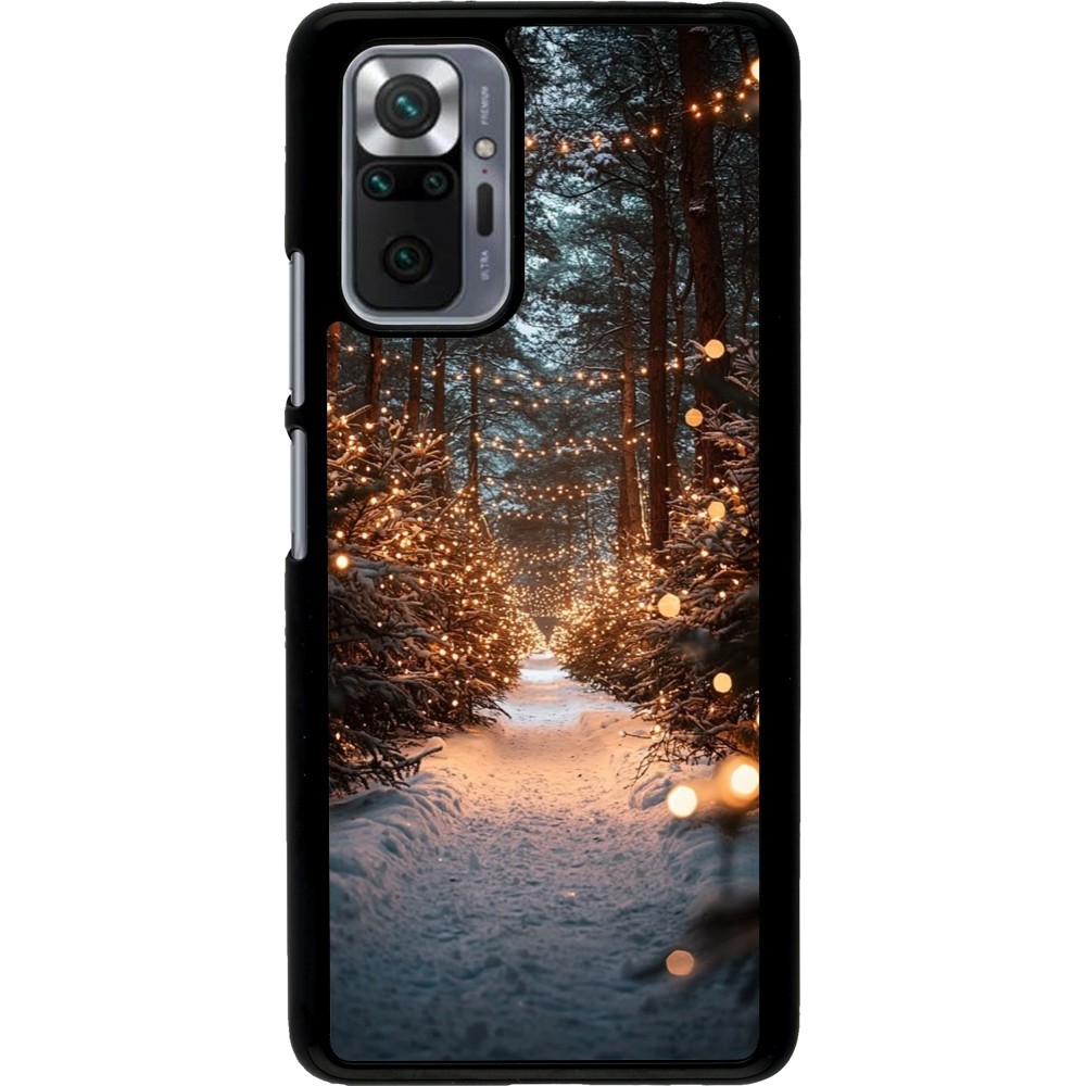 Coque Xiaomi Redmi Note 10 Pro - Winter 25 Winter snowy road