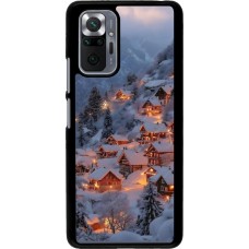 Coque Xiaomi Redmi Note 10 Pro - Winter 25 Winter snowy village