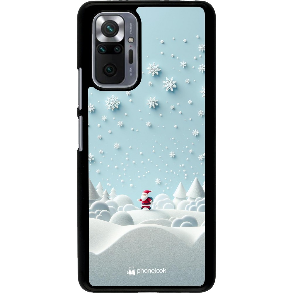 Xiaomi Redmi Note 10 Pro Case Hülle - Weihnachten 2023 Kleiner Vater Schneeflocke