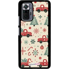 Xiaomi Redmi Note 10 Pro Case Hülle - Weihnachten 2024 Lkw Tanne