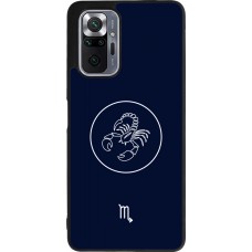 Xiaomi Redmi Note 10 Pro Max Case Hülle - Silikon schwarz Astrologie Skorpion