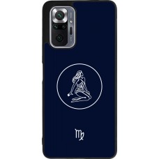 Xiaomi Redmi Note 10 Pro Max Case Hülle - Silikon schwarz Astrologie Jungfrau
