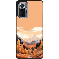 Coque Xiaomi Redmi Note 10 Pro Max - Silicone rigide noir Autumn 25 Mountains
