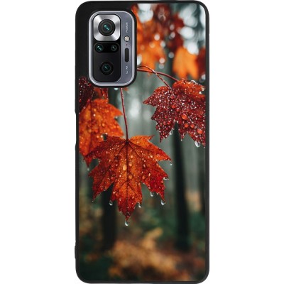 Xiaomi Redmi Note 10 Pro Max Case Hülle - Silikon schwarz Autumn 25 Rain