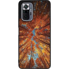 Xiaomi Redmi Note 10 Pro Max Case Hülle - Silikon schwarz Autumn 25 Trees