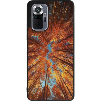 Xiaomi Redmi Note 10 Pro Max Case Hülle - Silikon schwarz Autumn 25 Trees