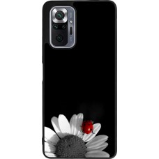 Coque Xiaomi Redmi Note 10 Pro Max - Silicone rigide noir Black and white Cox