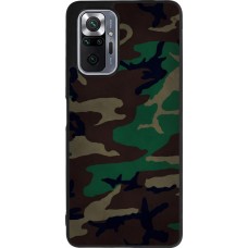Coque Xiaomi Redmi Note 10 Pro Max - Silicone rigide noir Camouflage 3