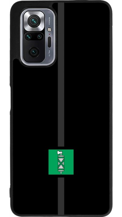 Coque Xiaomi Redmi Note 10 Pro Max - Silicone rigide noir Canton SG noir