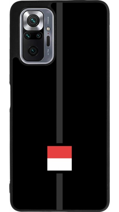 Coque Xiaomi Redmi Note 10 Pro Max - Silicone rigide noir Canton SO noir
