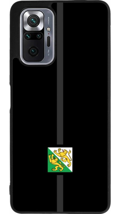Coque Xiaomi Redmi Note 10 Pro Max - Silicone rigide noir Canton TG noir