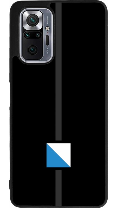 Coque Xiaomi Redmi Note 10 Pro Max - Silicone rigide noir Canton ZH noir
