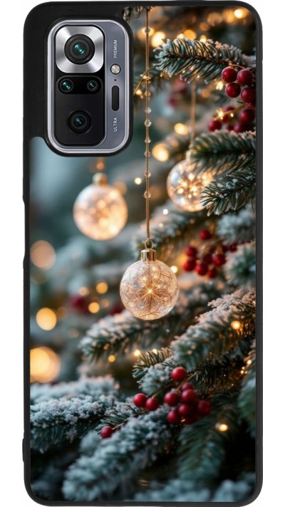 Coque Xiaomi Redmi Note 10 Pro Max - Silicone rigide noir Christmas 25 Xmas Decorated Tree