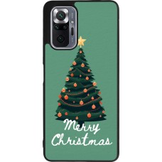 Coque Xiaomi Redmi Note 10 Pro Max - Silicone rigide noir Christmas 25 Xmas Tree